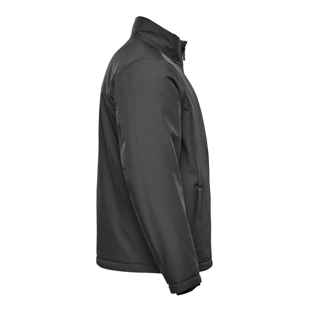 Insulated HD Work Jacket – Granite (right side)
