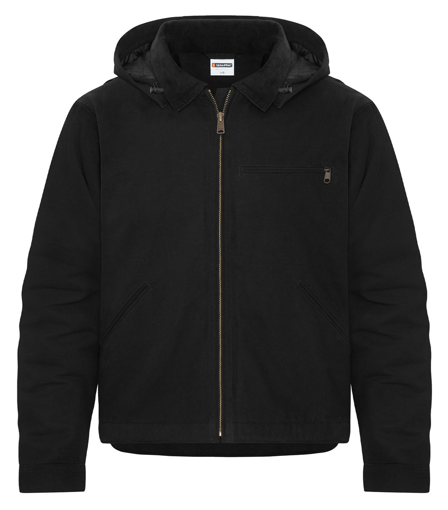 Canvas Work Jacket with Detachable Hood preview