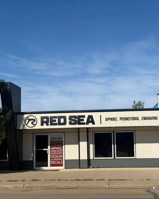Red Sea shop front