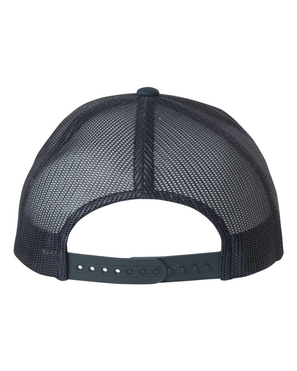 Retro Trucker Hat – Navy (back)