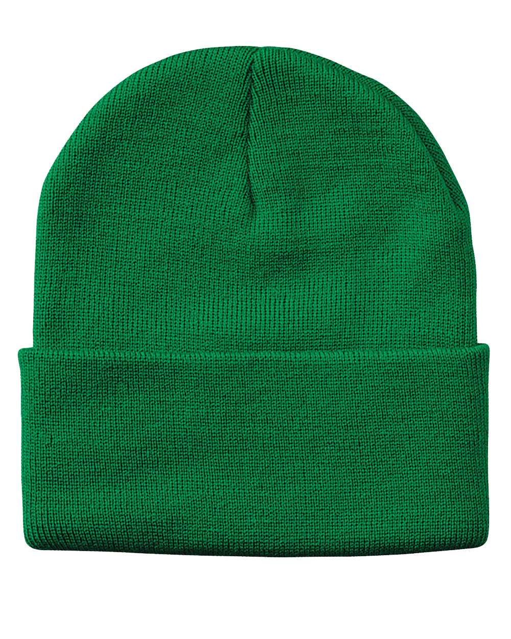 Cuffed Knit Toque – Kelly (front)