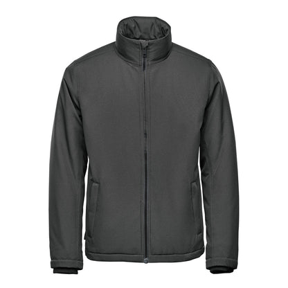Insulated HD Work Jacket – Granite (front)