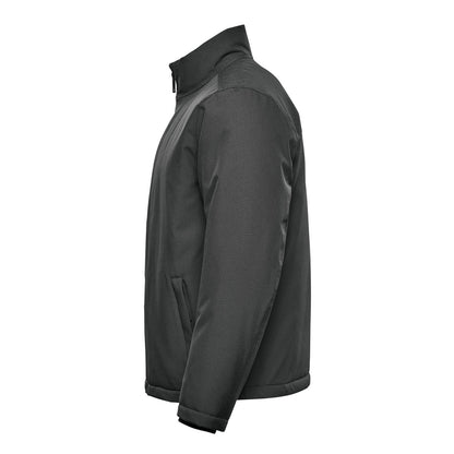 Insulated HD Work Jacket – Granite (left side)