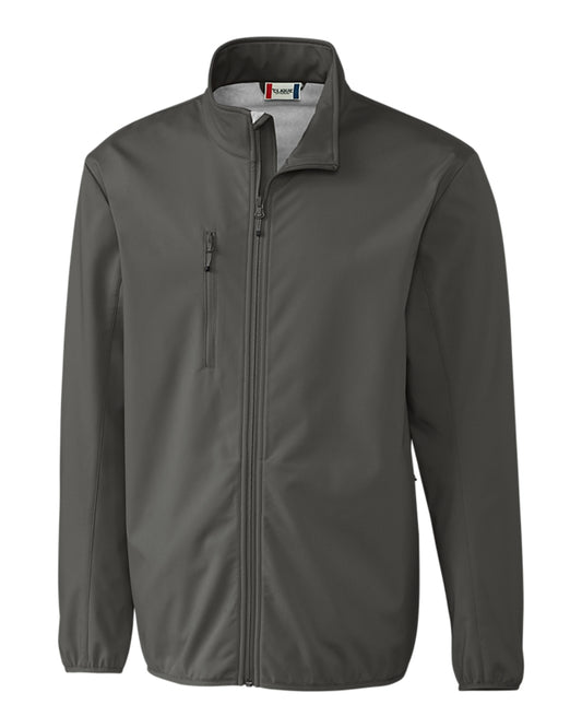 Stretch Soft Shell Jacket – Pistol (front)