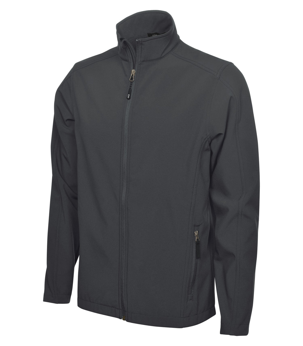 Soft Shell Work Jacket – Graphite (three-quarter)