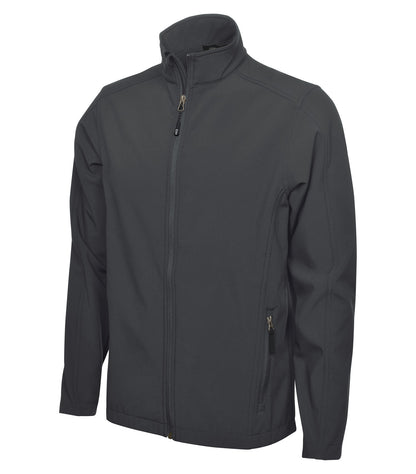 Soft Shell Work Jacket – Graphite (three-quarter)