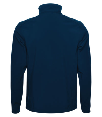 Soft Shell Work Jacket – Midnight Blue (back)