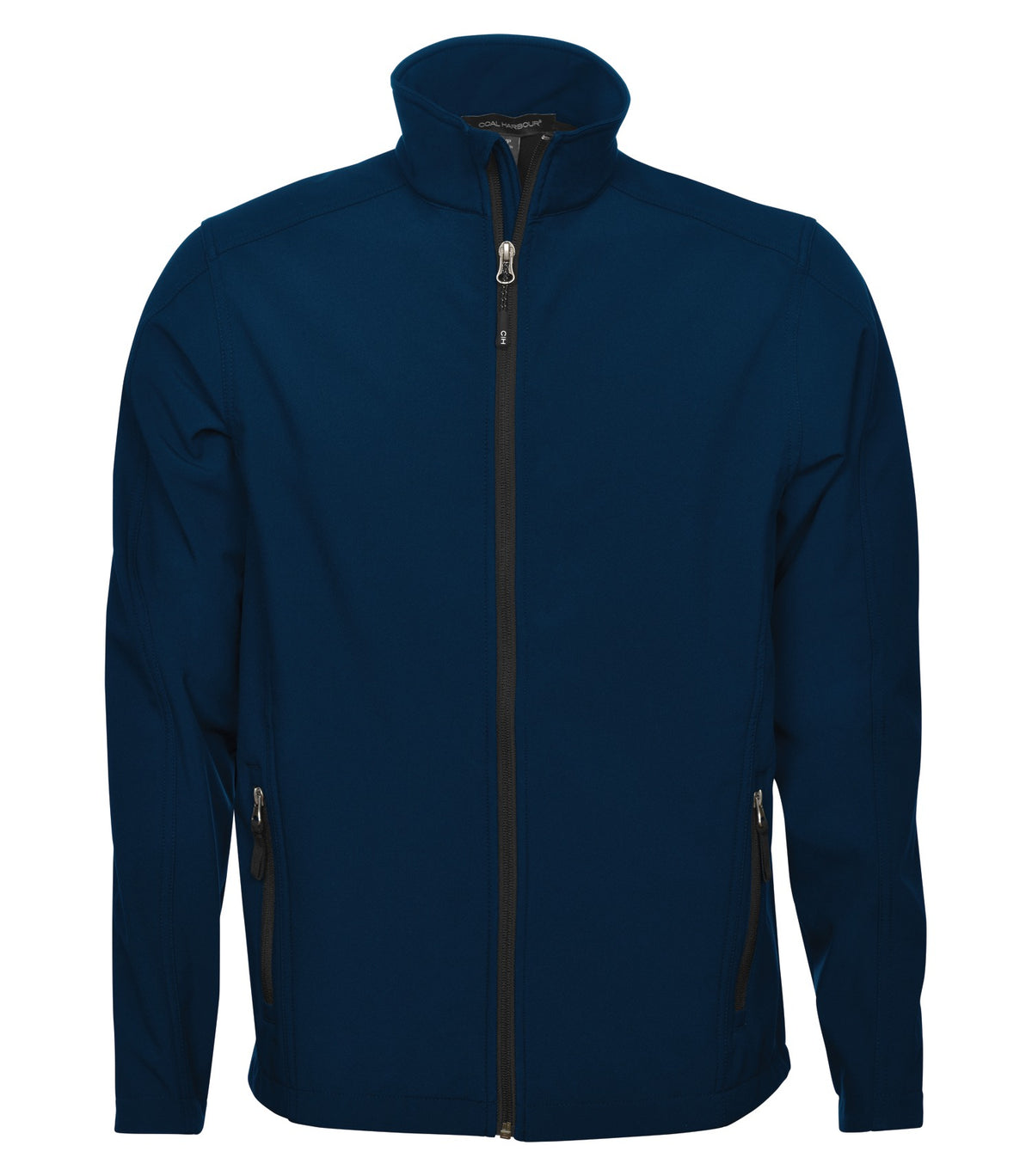Soft Shell Work Jacket – Midnight Blue (front)